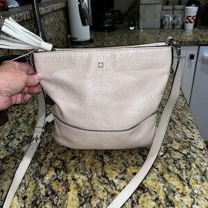 GUC Authentic Kate Spade Leather Light Pink Crossbody 10X10